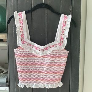 LoveShackFancy Manila top